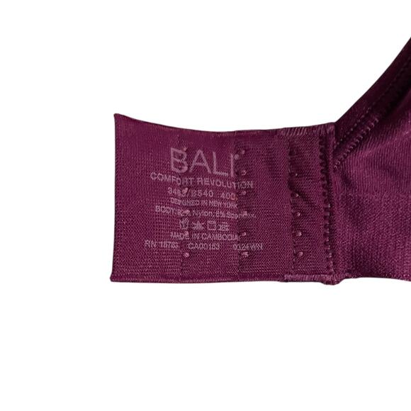 Bali Womens Bra 40C Beauty by Bali Comfort Foam Bra Wirefree DFB540 Convertatble - Picture 8 of 11